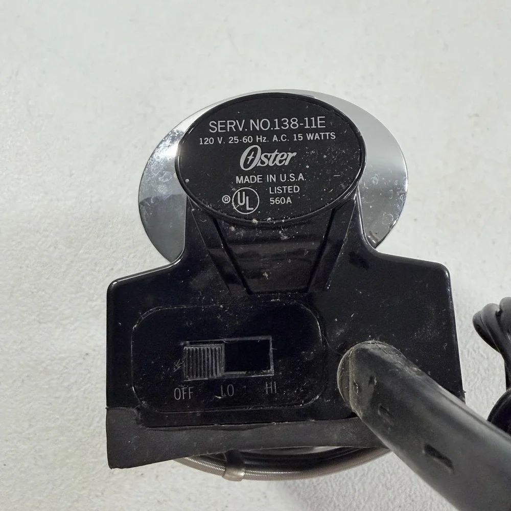 Oster Imperial 2-Speed Vibrating Handheld Electric Massager 138-11E Made in USA